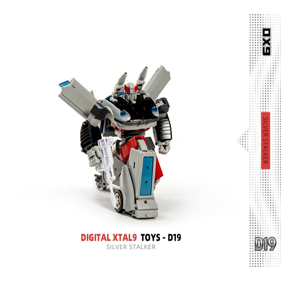 【台灣現貨】DX9 銀霹靂 D19 銀狩 MP比例 G1 動畫系 第三方 變形玩具-細節圖5