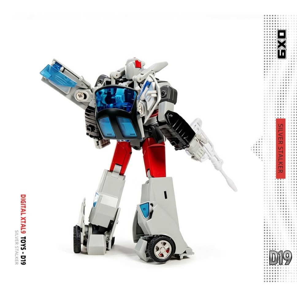 【台灣現貨】DX9 銀霹靂 D19 銀狩 MP比例 G1 動畫系 第三方 變形玩具-細節圖6