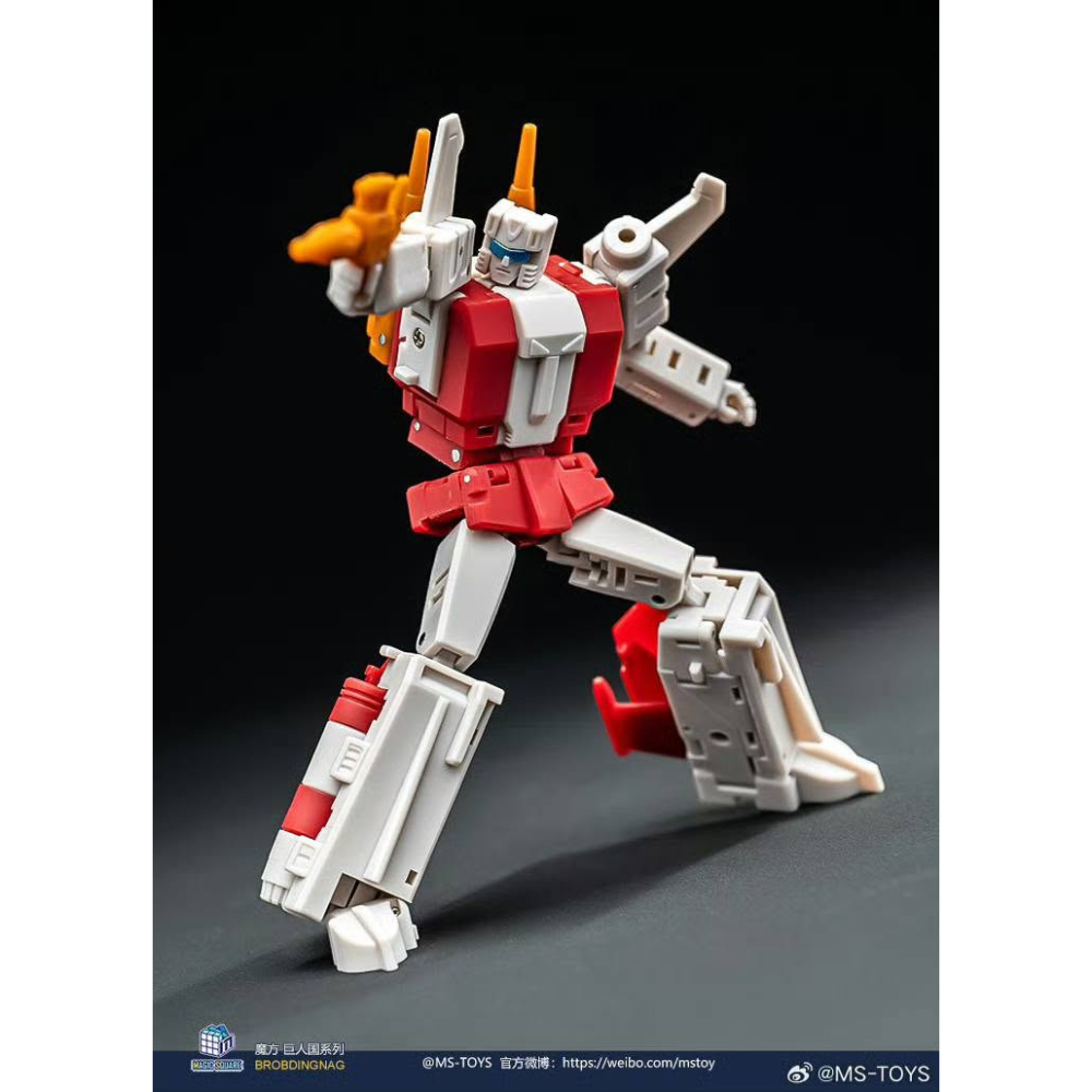 【台灣現貨】魔方 鋼鞭 小比例 MS-B65 計算王 MS-Toys 第三方 變形玩具-細節圖2
