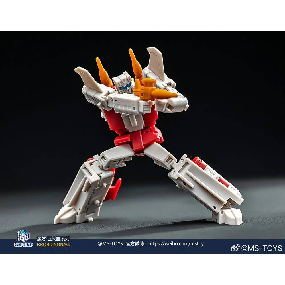 【台灣現貨】魔方 鋼鞭 小比例 MS-B65 計算王 MS-Toys 第三方 變形玩具-細節圖3