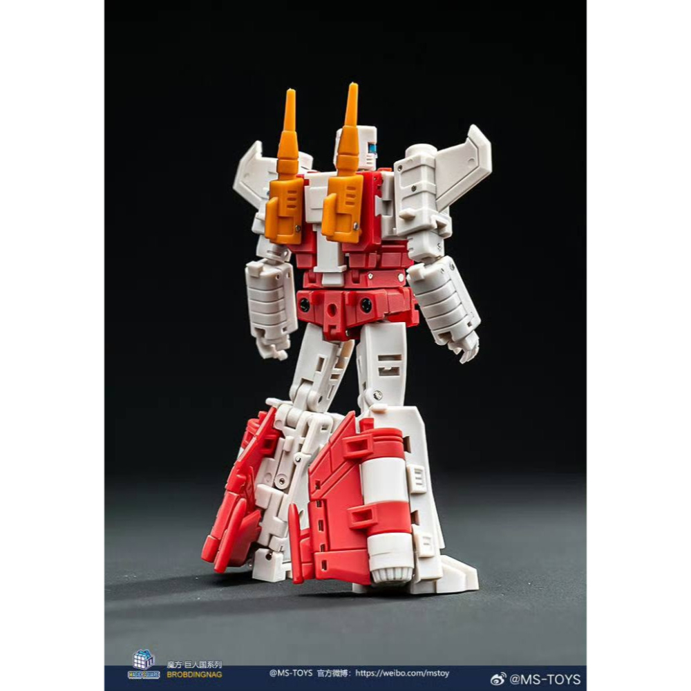 【台灣現貨】魔方 鋼鞭 小比例 MS-B65 計算王 MS-Toys 第三方 變形玩具-細節圖4
