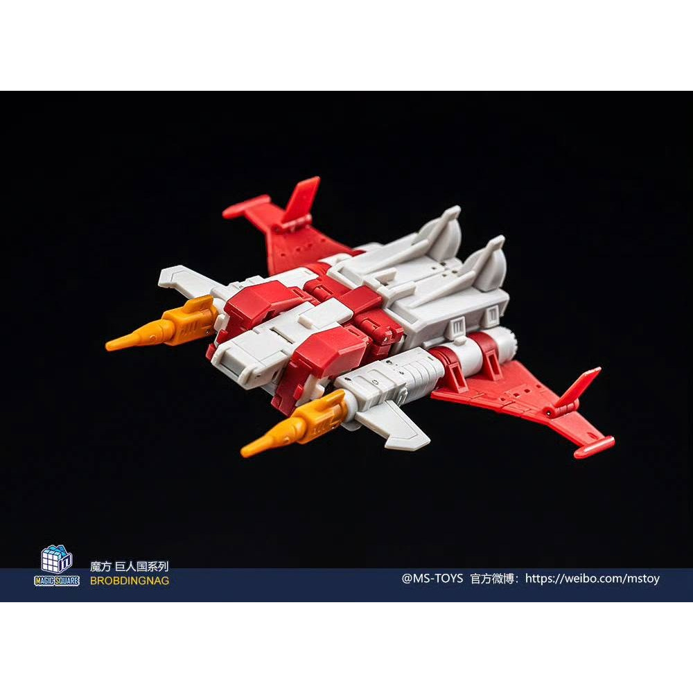 【台灣現貨】魔方 鋼鞭 小比例 MS-B65 計算王 MS-Toys 第三方 變形玩具-細節圖5