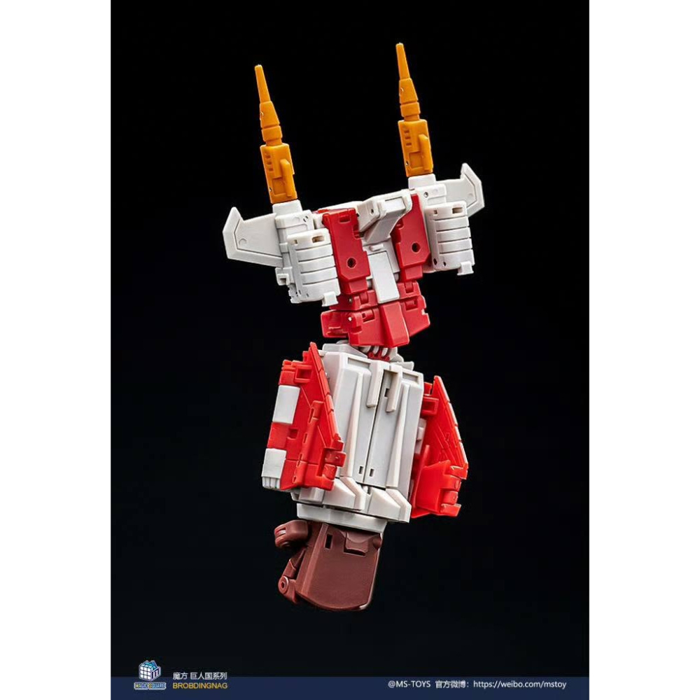 【台灣現貨】魔方 鋼鞭 小比例 MS-B65 計算王 MS-Toys 第三方 變形玩具-細節圖6