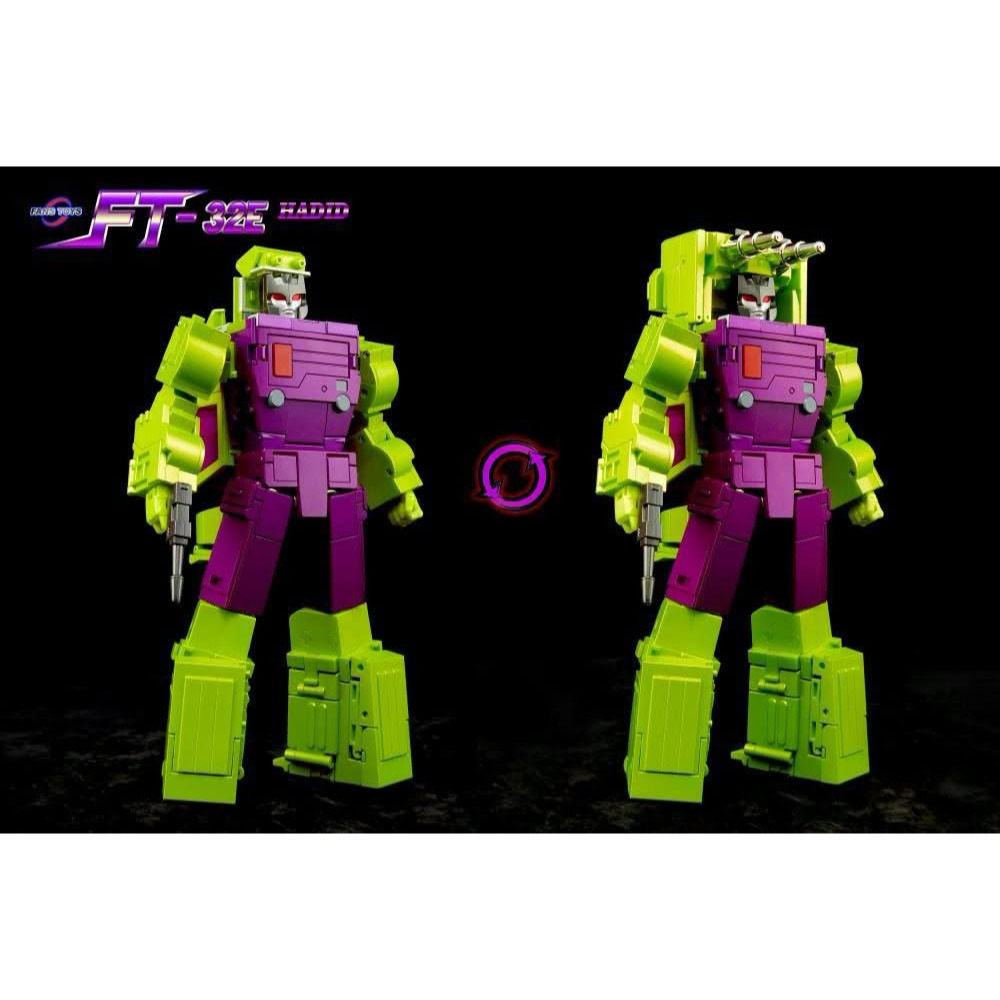 【即將售完】FansToys 攪拌車 水泥車 FT-32E 大力神 工程合體 FT 第三方 變形玩具-細節圖3
