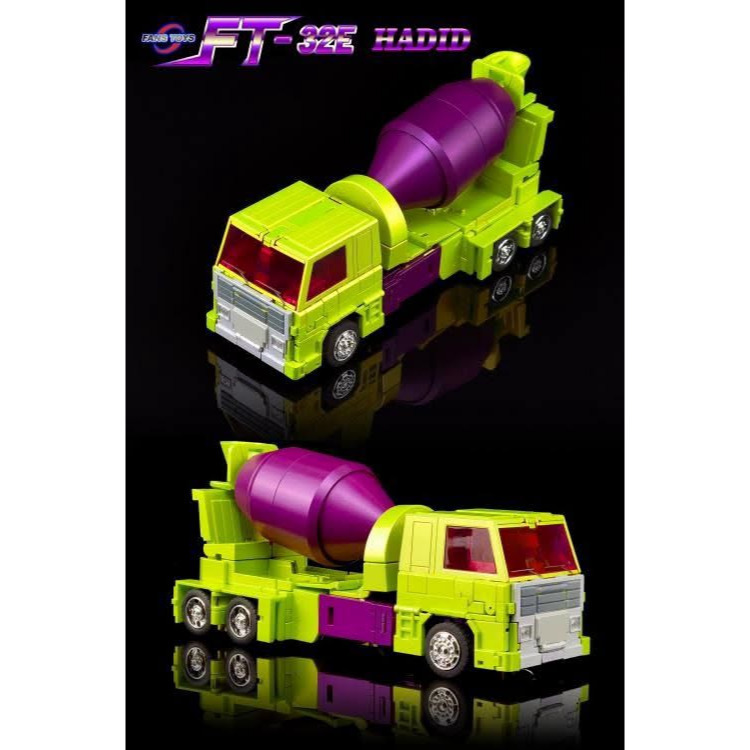 【即將售完】FansToys 攪拌車 水泥車 FT-32E 大力神 工程合體 FT 第三方 變形玩具-細節圖4