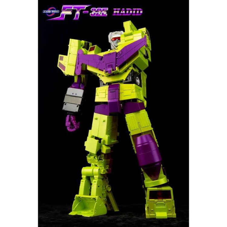 【即將售完】FansToys 攪拌車 水泥車 FT-32E 大力神 工程合體 FT 第三方 變形玩具-細節圖7