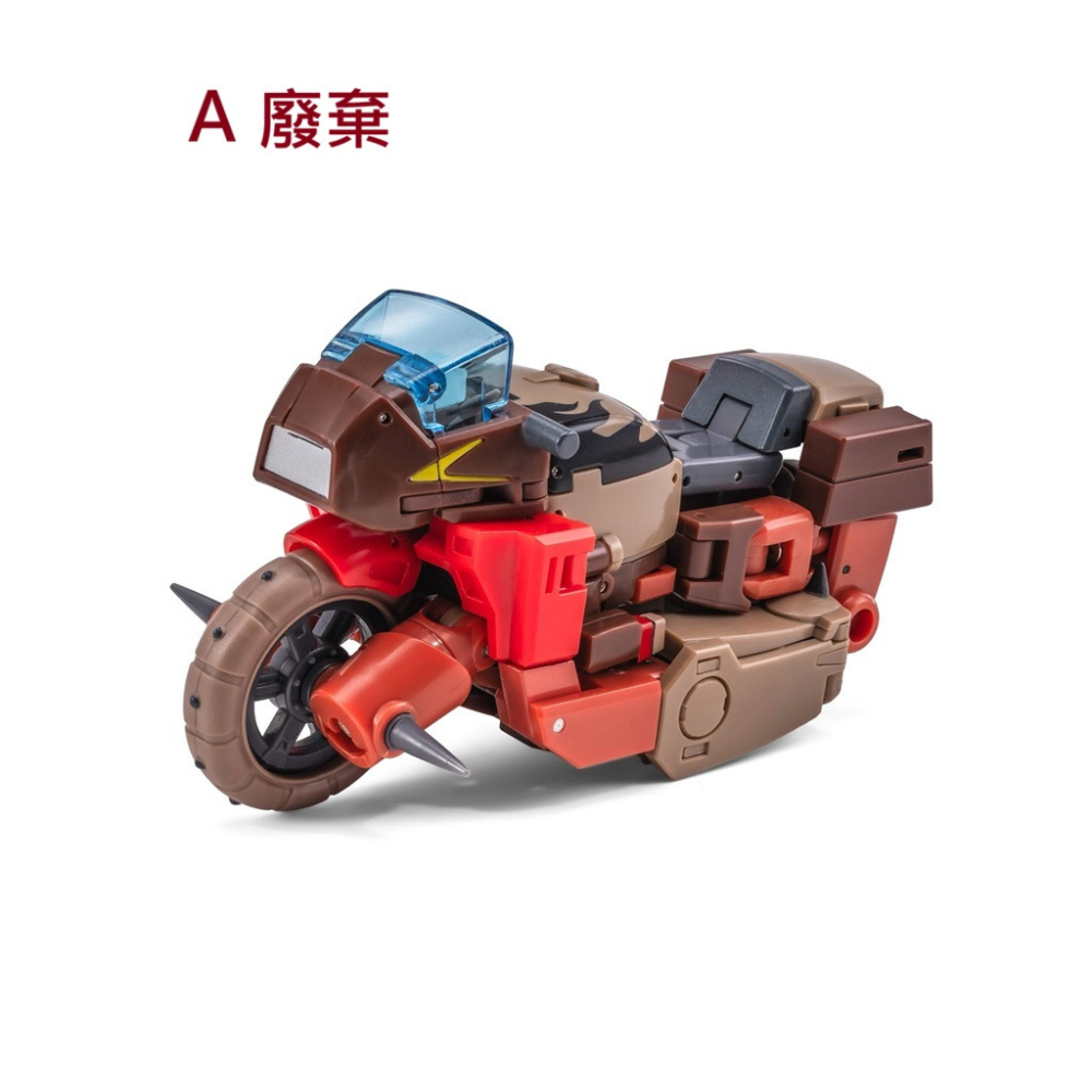 【台灣現貨】NEWAGE 垃圾星人 廢料 廢棄 垃圾場 小比例 H75ABC 清道夫 廢料堆 NA 第三方 變形玩具-細節圖3