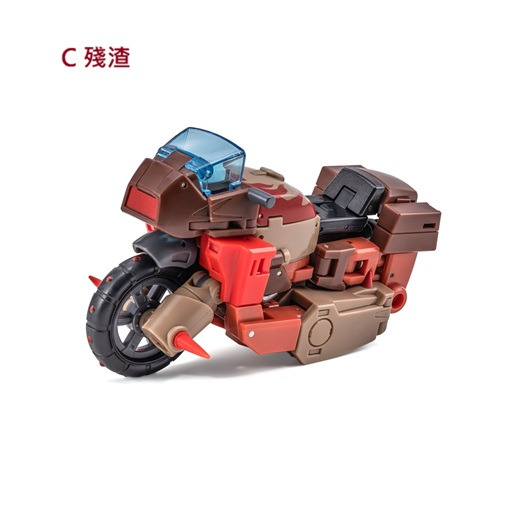 【台灣現貨】NEWAGE 垃圾星人 廢料 廢棄 殘渣 小比例 H75ABC 清道夫 廢料堆 廢品 NA 第三方 變形玩具-細節圖7