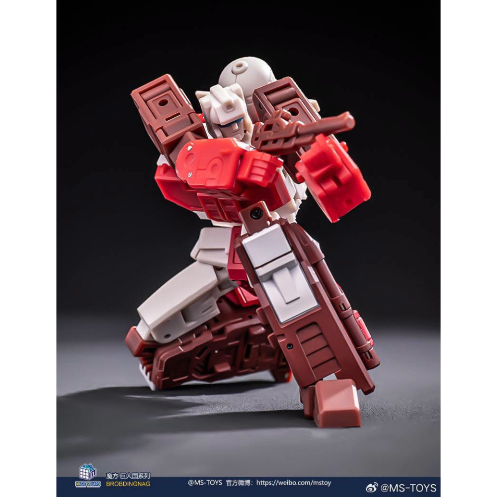 【台灣現貨】魔方 激光炮 機關炮 雷射炮 小比例 MS-B66 計算王 MS-Toys 第三方 變形玩具-細節圖4