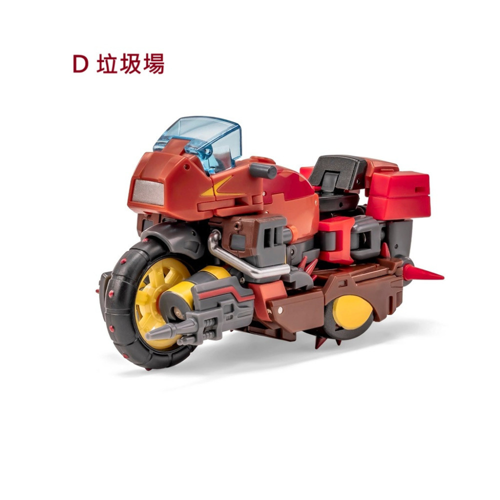 【台灣現貨】NEWAGE 垃圾星人 垃圾場 黏稠 油垢 小比例 H75DEF 危險品 油汙 NA 第三方 變形玩具-細節圖3