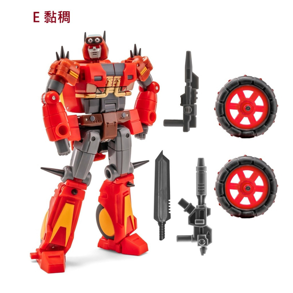 【台灣現貨】NEWAGE 垃圾星人 垃圾場 黏稠 油垢 小比例 H75DEF 危險品 油汙 NA 第三方 變形玩具-細節圖4