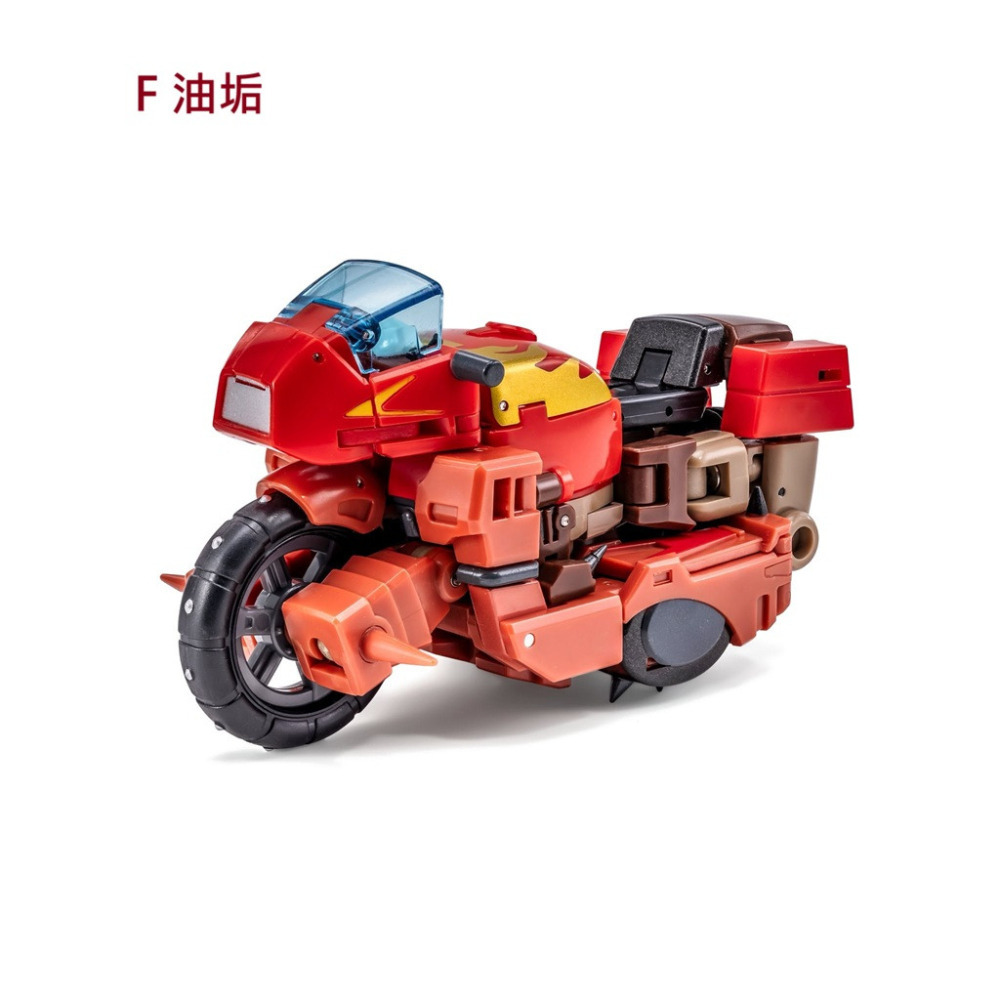 【台灣現貨】NEWAGE 垃圾星人 垃圾場 黏稠 油垢 小比例 H75DEF 危險品 油汙 NA 第三方 變形玩具-細節圖7