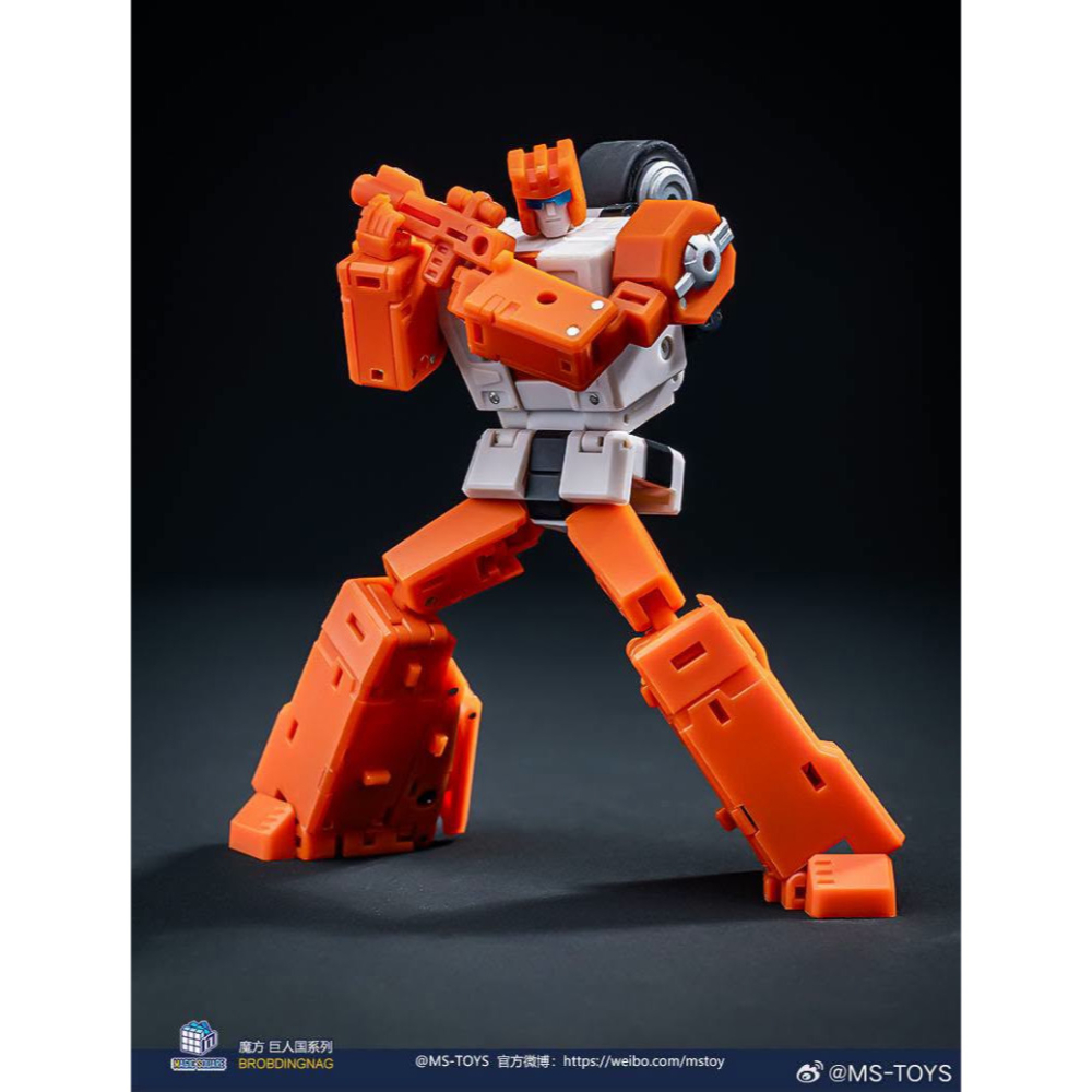 【台灣現貨】魔方 烙鐵 小比例 MS-B67 摩托車 機車 計算王 MS-Toys 第三方 變形玩具-細節圖2