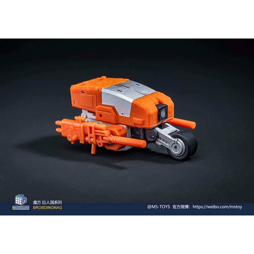 【台灣現貨】魔方 烙鐵 小比例 MS-B67 摩托車 機車 計算王 MS-Toys 第三方 變形玩具-細節圖5