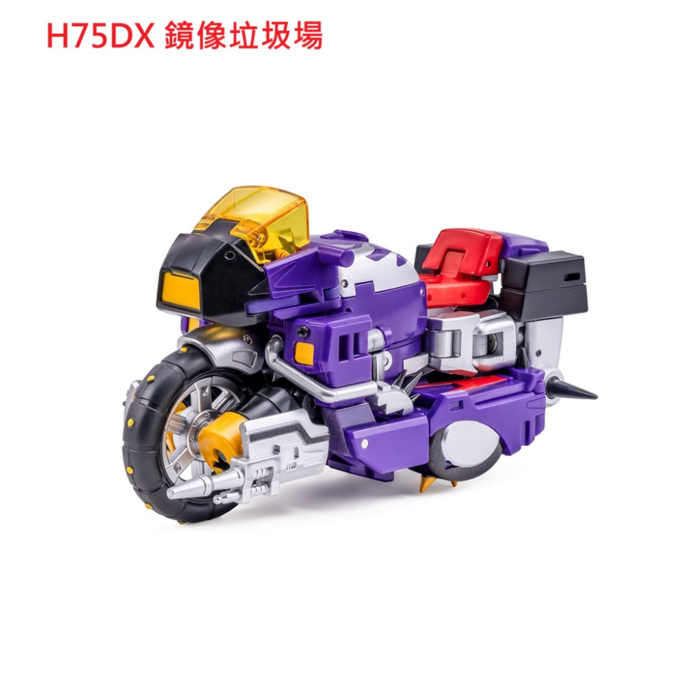 【台灣現貨】NEWAGE 垃圾星人 鏡像 營救車 殘渣 垃圾場 小比例 H75X NA 第三方 變形玩具-細節圖7