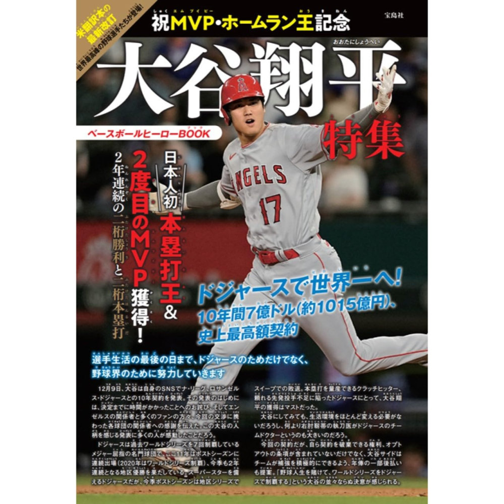 現貨⚾🧢祝MVP‧全壘打王紀念大谷翔平 ベースボールヒーローBOOK　9784299049964-細節圖2