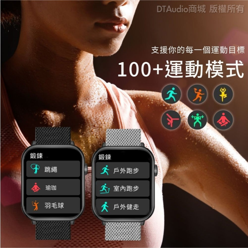 【現貨】智能通話手錶 可看訊息 接聽電話-細節圖10