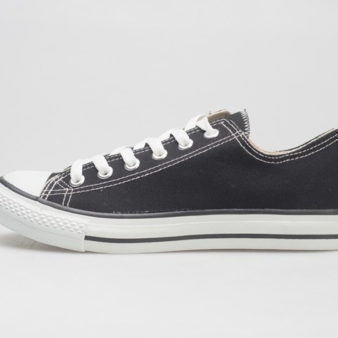 【富發牌】T41 百搭簡約低統帆布鞋(黑/全黑)【采靚鞋包精品】-細節圖4