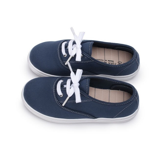 限時特惠【富發牌】33CX25 素色拼接兒童休閒鞋-白/芥黃/藍 【采靚鞋包精品】-細節圖5