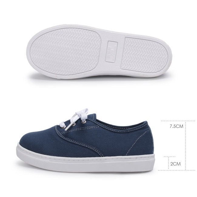 限時特惠【富發牌】33CX25 素色拼接兒童休閒鞋-白/芥黃/藍 【采靚鞋包精品】-細節圖8