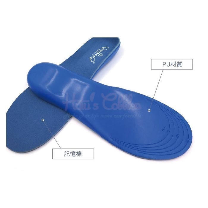 C165 PU記憶運動鞋墊 記憶腳形 貼合腳形 台灣製造 減壓吸震_采靚鞋包精品-細節圖3