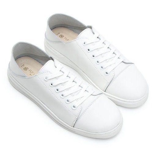 限時特惠8035L  MIT真皮日常休閒鞋 可後踩 兩穿式 全白休閒鞋 全黑休閒鞋 女鞋 平底鞋 _采靚鞋包精品-細節圖5