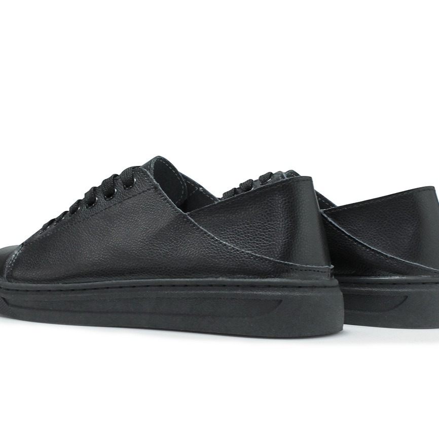 限時特惠8035L  MIT真皮日常休閒鞋 可後踩 兩穿式 全白休閒鞋 全黑休閒鞋 女鞋 平底鞋 _采靚鞋包精品-細節圖4