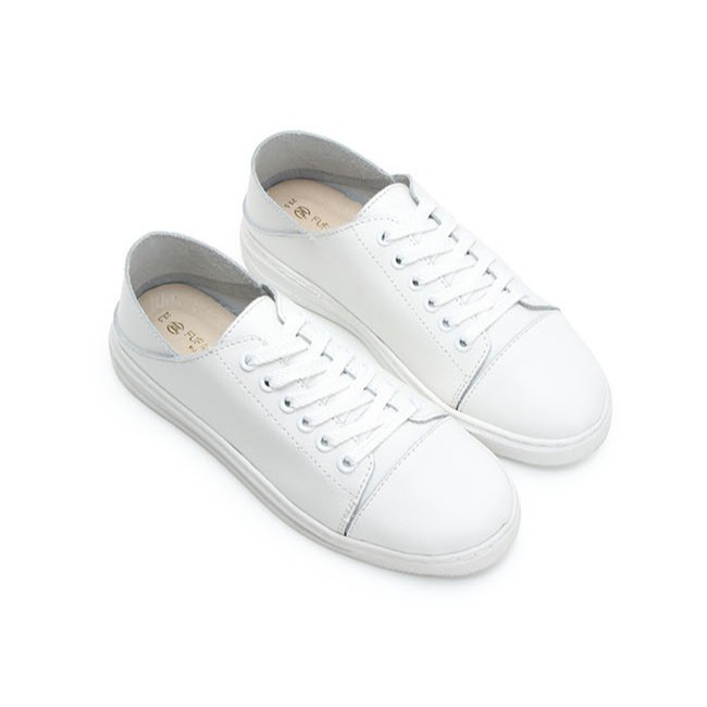 限時特惠8035L  MIT真皮日常休閒鞋 可後踩 兩穿式 全白休閒鞋 全黑休閒鞋 女鞋 平底鞋 _采靚鞋包精品-規格圖6