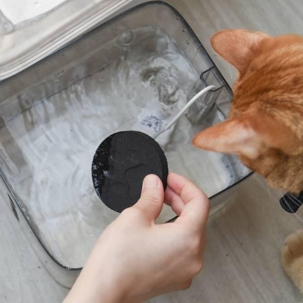 ParkCat 貓樂園 喝水好喵招 飲水高級活性炭 犬貓適用(建議放在飲水機裡)Fa108-BL-細節圖4
