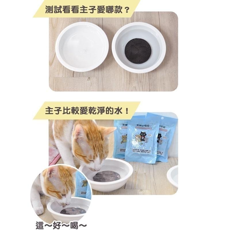 ParkCat 貓樂園 喝水好喵招 飲水高級活性炭 犬貓適用(建議放在飲水機裡)Fa108-BL-細節圖3