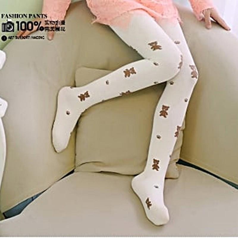 【采靚】超可愛兒童小熊保暖褲襪-FC-075-細節圖3