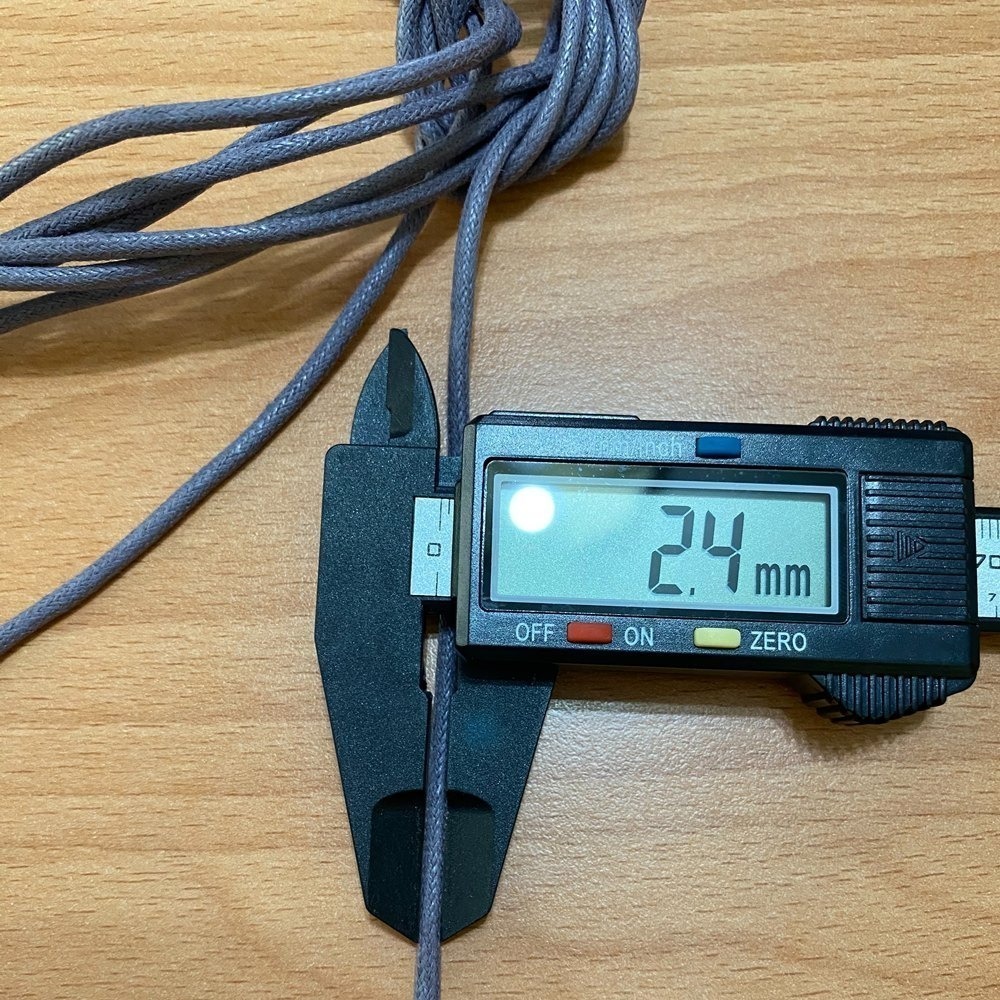 長靴鞋帶_G78 長約170~180cm粗圓登山鞋帶 上蠟處理 直徑2.1mm~2.8mm【采靚鞋包精品】-規格圖4