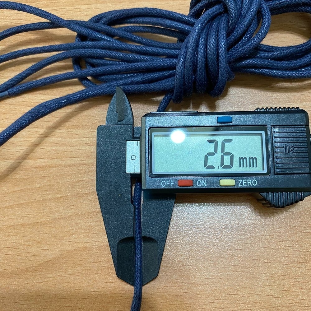 長靴鞋帶_G78 長約170~180cm粗圓登山鞋帶 上蠟處理 直徑2.1mm~2.8mm【采靚鞋包精品】-規格圖4