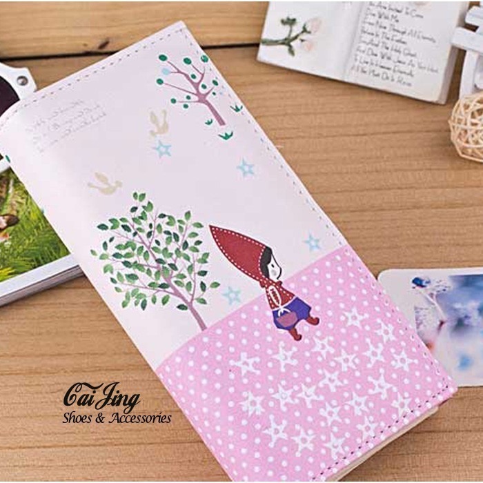 韓風手拿包_可愛小紅帽(5色)長夾 皮夾 手機錢包_采靚鞋包精品_109718-細節圖2