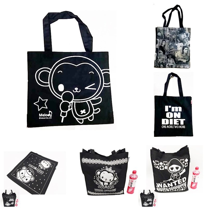 俏皮帆布肩背袋/帆布提袋/手提袋/帆布袋-Melody【采靚精品】FC-BAG-3-09-細節圖2