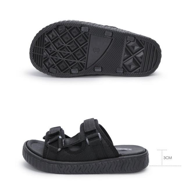 富發牌 2PL206 雙扣帶運動風拖鞋  男拖鞋 厚底拖鞋 室外拖鞋 海灘拖鞋 魔鬼氈拖鞋 情侶拖鞋-細節圖3