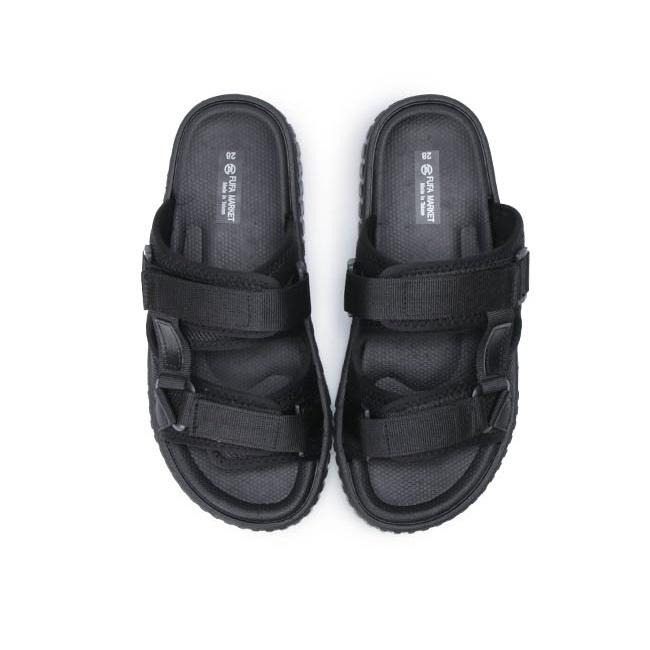 富發牌 2PL206 雙扣帶運動風拖鞋  男拖鞋 厚底拖鞋 室外拖鞋 海灘拖鞋 魔鬼氈拖鞋 情侶拖鞋-細節圖9