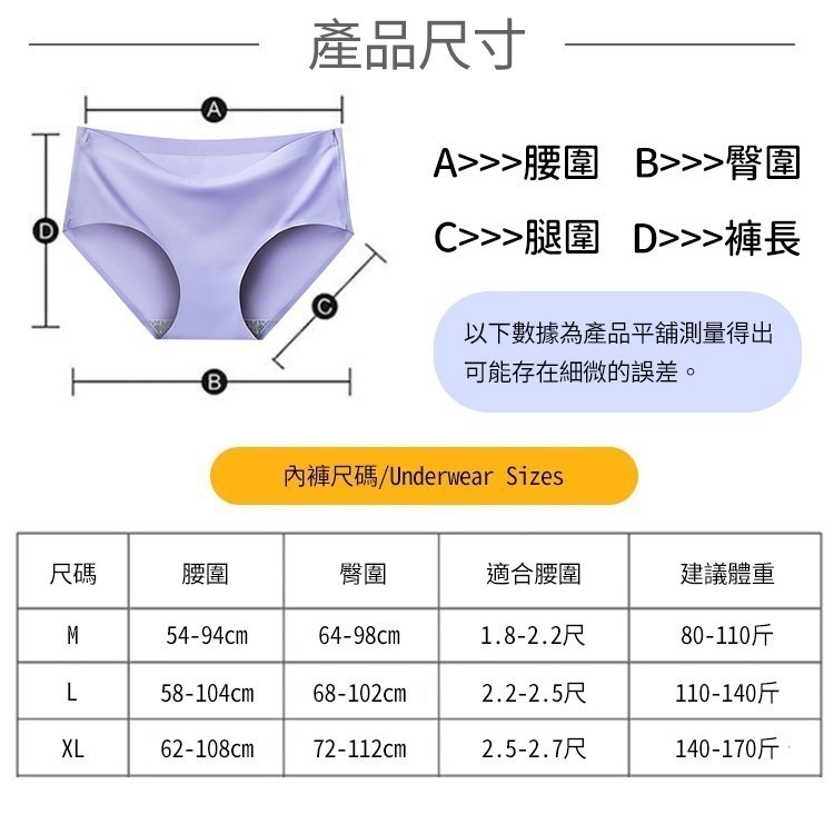 涼感內褲 冰絲內褲 透氣內褲 女內褲 M-E013 女生內褲 素色內褲 中腰內褲 透氣 涼感_采靚精品-細節圖4