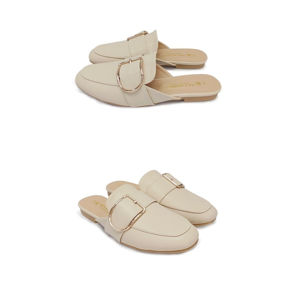 【富發牌】1PE82_巴黎鐵塔女孩穆勒鞋【采靚鞋包精品】-細節圖4