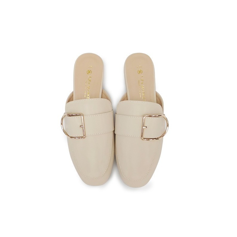 【富發牌】1PE82_巴黎鐵塔女孩穆勒鞋【采靚鞋包精品】-細節圖7