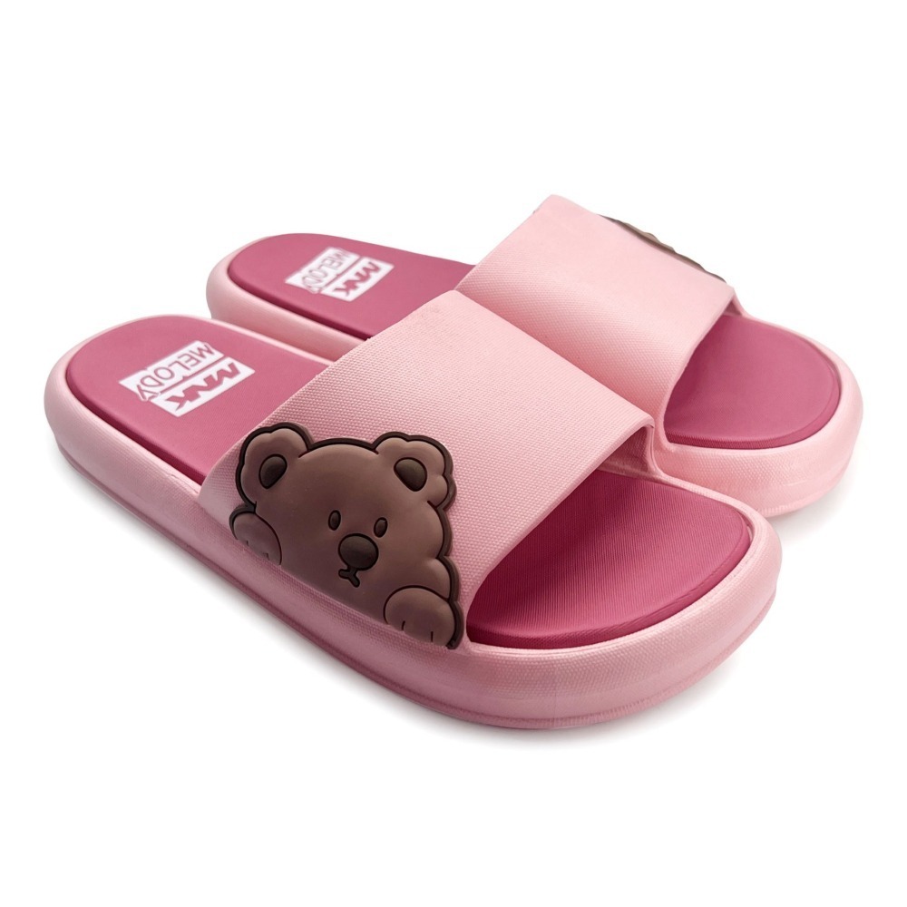 女拖鞋 個性小熊麻糬感室內拖鞋(版型偏小) 超軟Q 內層氣墊 麻糬感 CD-7174W_采靚鞋包精品-細節圖8