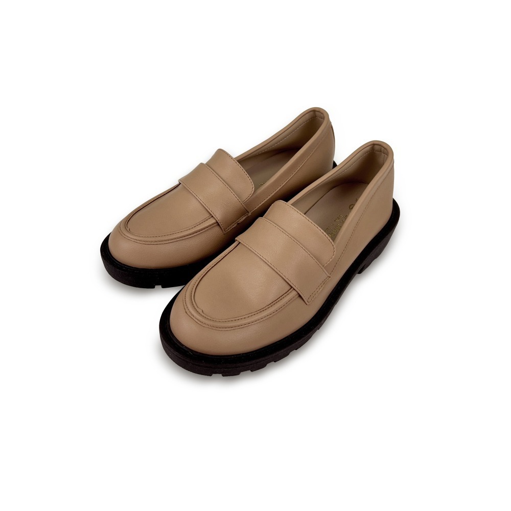 【富發牌】1BE112 雅韻簡行樂福鞋 黑/杏 休閒鞋 女鞋_橋爸爸鞋包精品-細節圖7