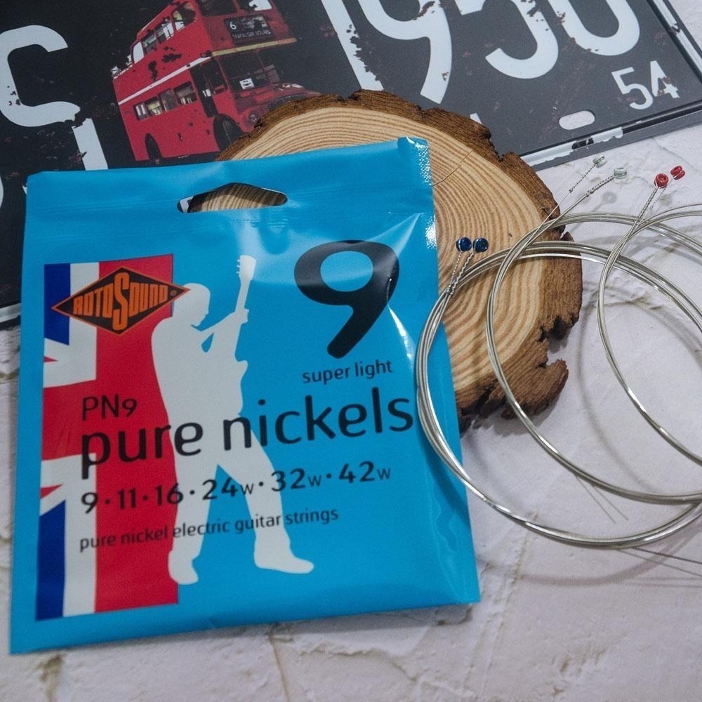 PN9、PN10、 PN11-純鎳電吉他弦 Pure Nickels - 英國ROTOSOUND-細節圖2