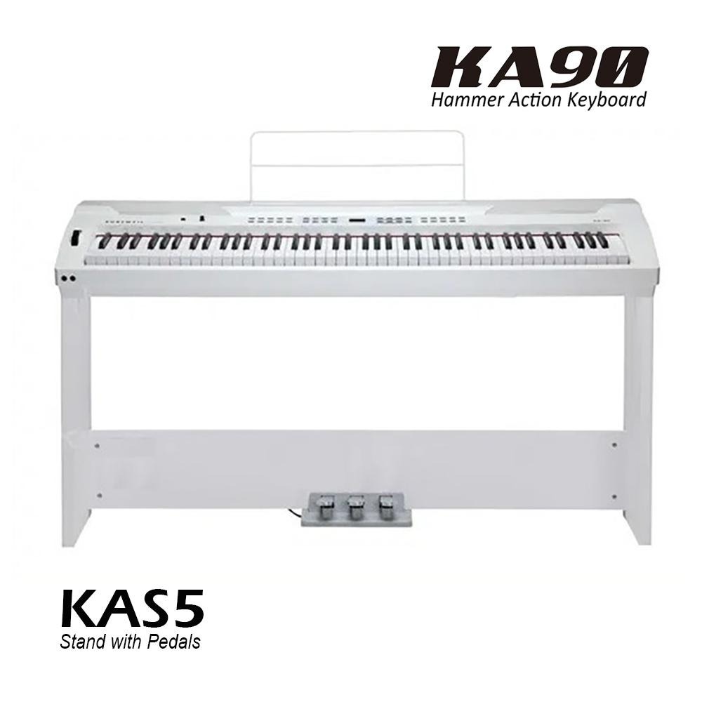 KAS5含踏板木質鍵盤架- 美國Kurzweil -電鋼琴、KA70、KA90、KA120專用-細節圖7