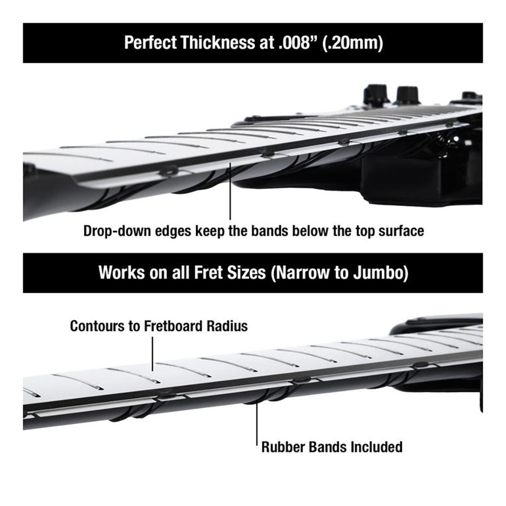 MN800、MN801、MN802、MN803、MN804-吉他貝斯指板金鐘罩 Fret Shield-細節圖4