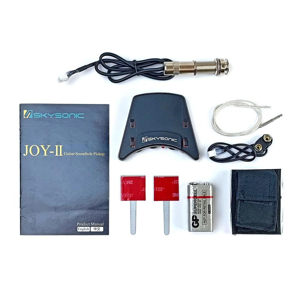 JOY2-雙系統木吉他琴橋拾音器 SkySonic Guitar Soundhole Pickup-細節圖2