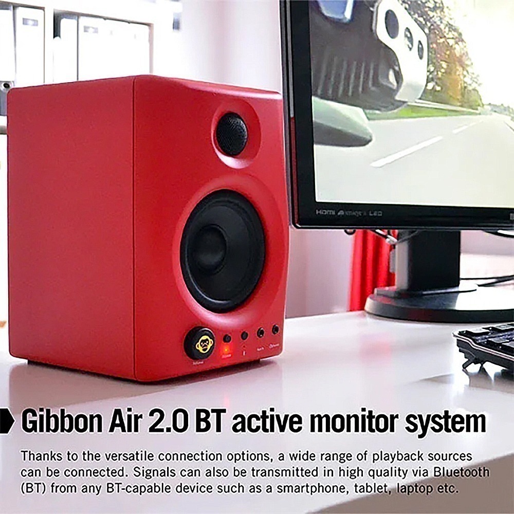 Gibbon Air 4吋藍芽監聽喇叭 - 德國Monkey Banana-細節圖2