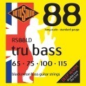 RS88LD、RS88EL 四弦黑尼龍包覆電貝斯弦 TRU BASS -英國ROTOSOUND-規格圖3