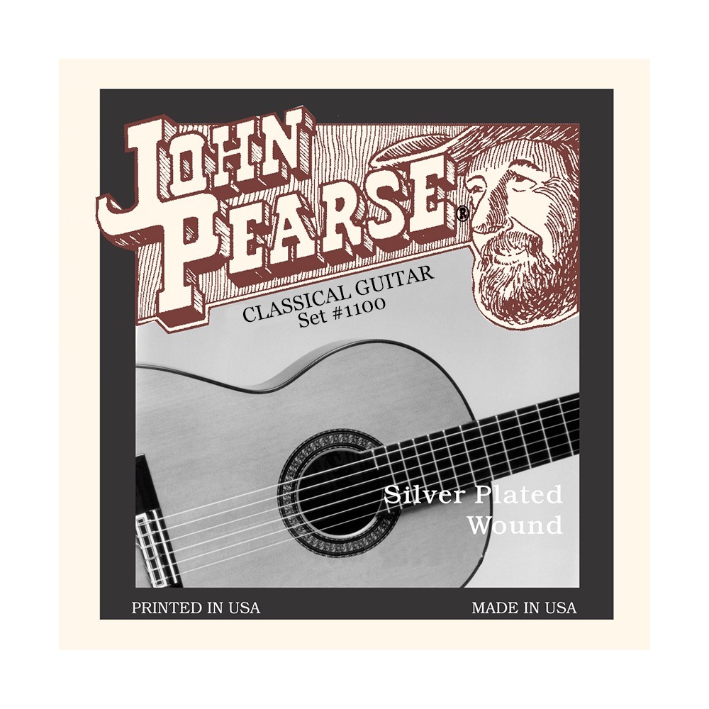 1100、1200-Silver Plated-古典吉他銀弦 -美國 John Pearse-細節圖2