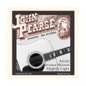 100XL、160SL、200L - 80-20民謠青銅吉他弦 - 美國 John Pearse-規格圖5